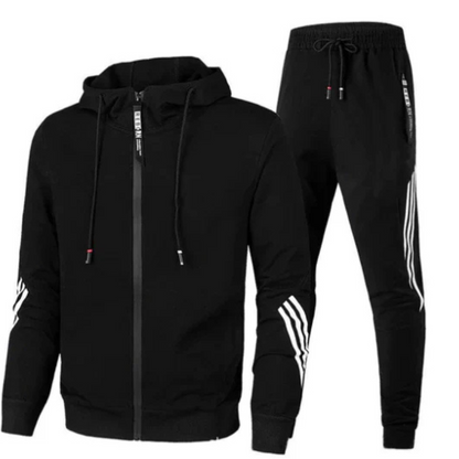 Trendy Mens Urban Hoodie Outfit Set