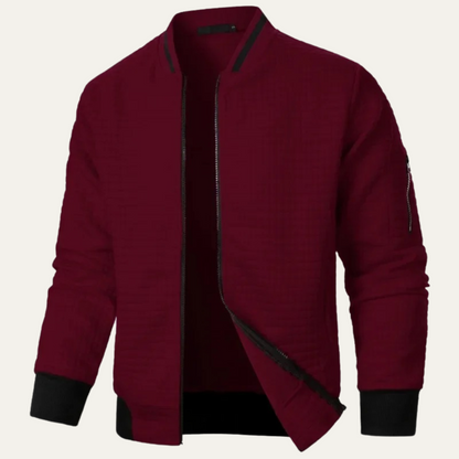 Men's Lightweight Quilted Bomber Jacket