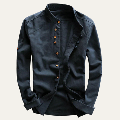 Men's Japanese Style Casual Shirt