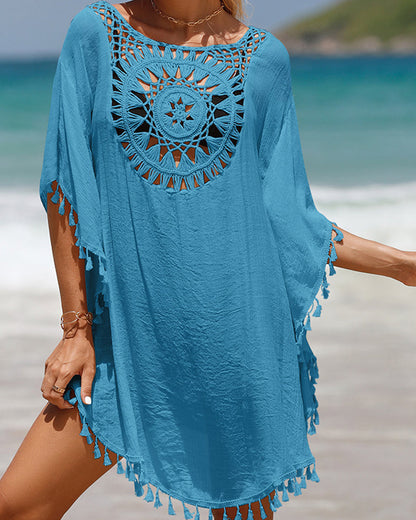 Bohemian Beach Cover Up Dress