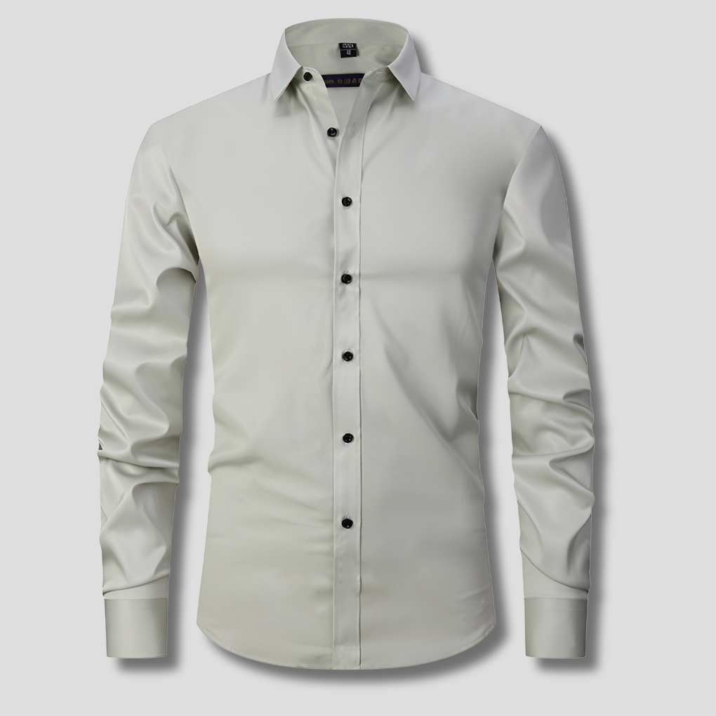 Men's Stretch Dress Shirt Comfortable Fit