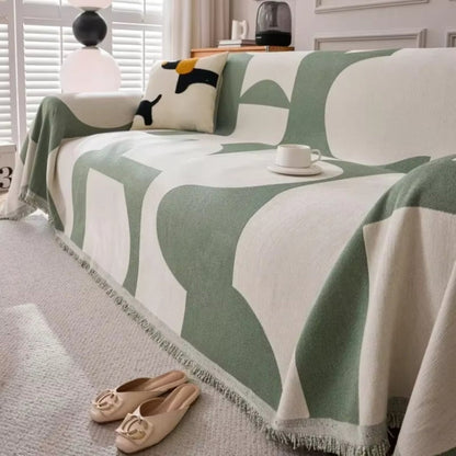 Geometric Sofa Slipcover