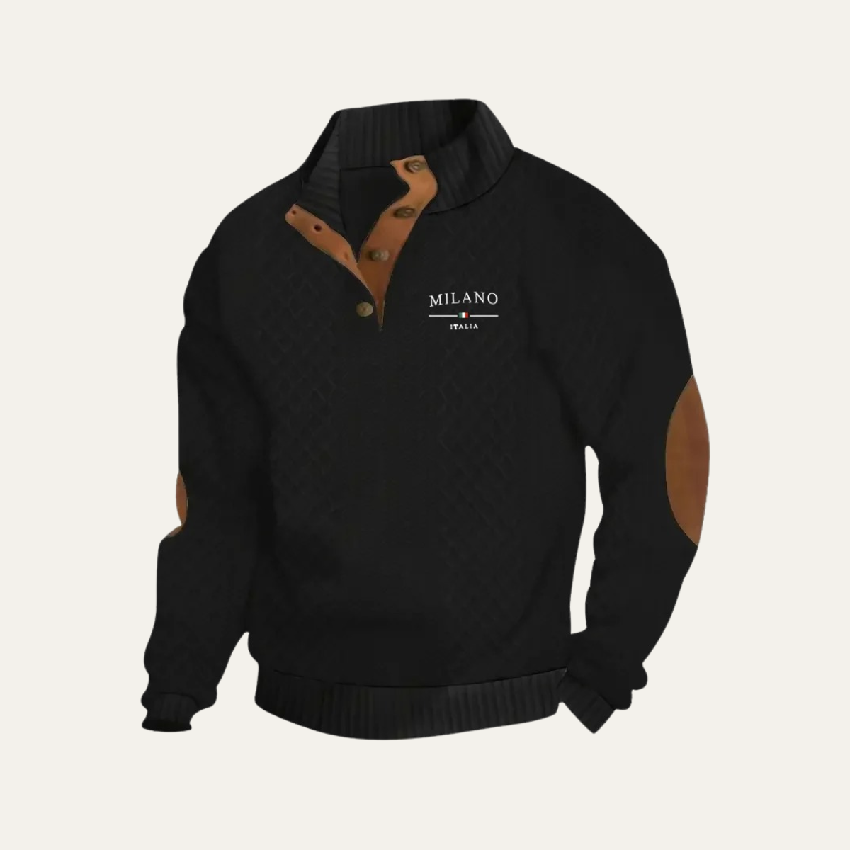 Men's Milano Knit Quarter Zip Sweater