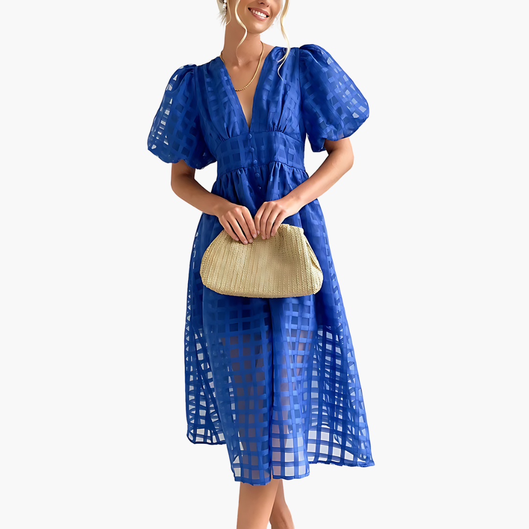 Liliana Women's Midi Dress Elegant Summer Style