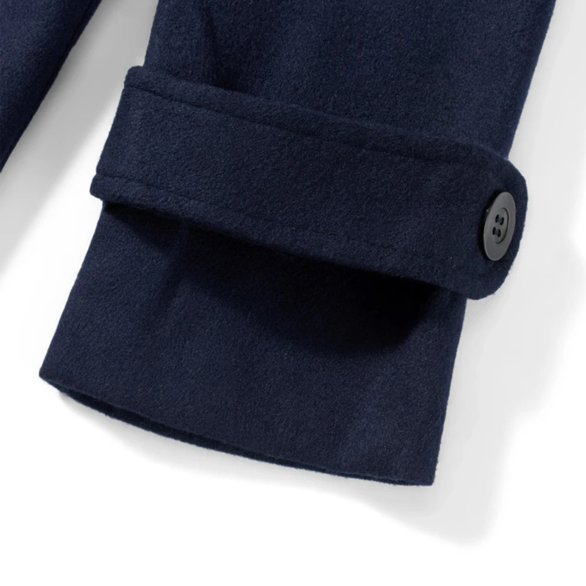 Men's Wool Blend Toggle Duffle Jacket