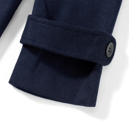Men's Wool Blend Toggle Duffle Jacket
