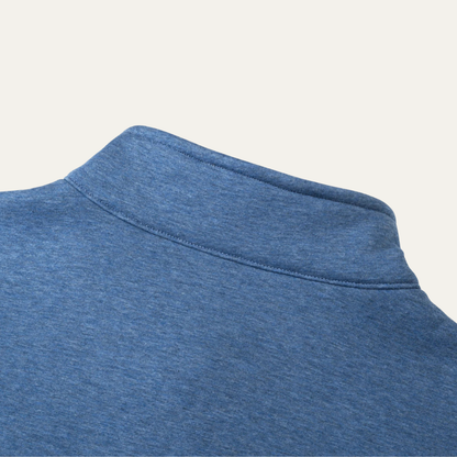 Men's Fleece Half Zip Turtleneck Sweater