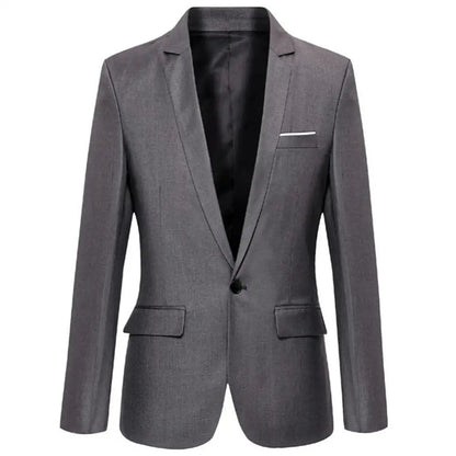 Men's Slim Fit Business Blazer