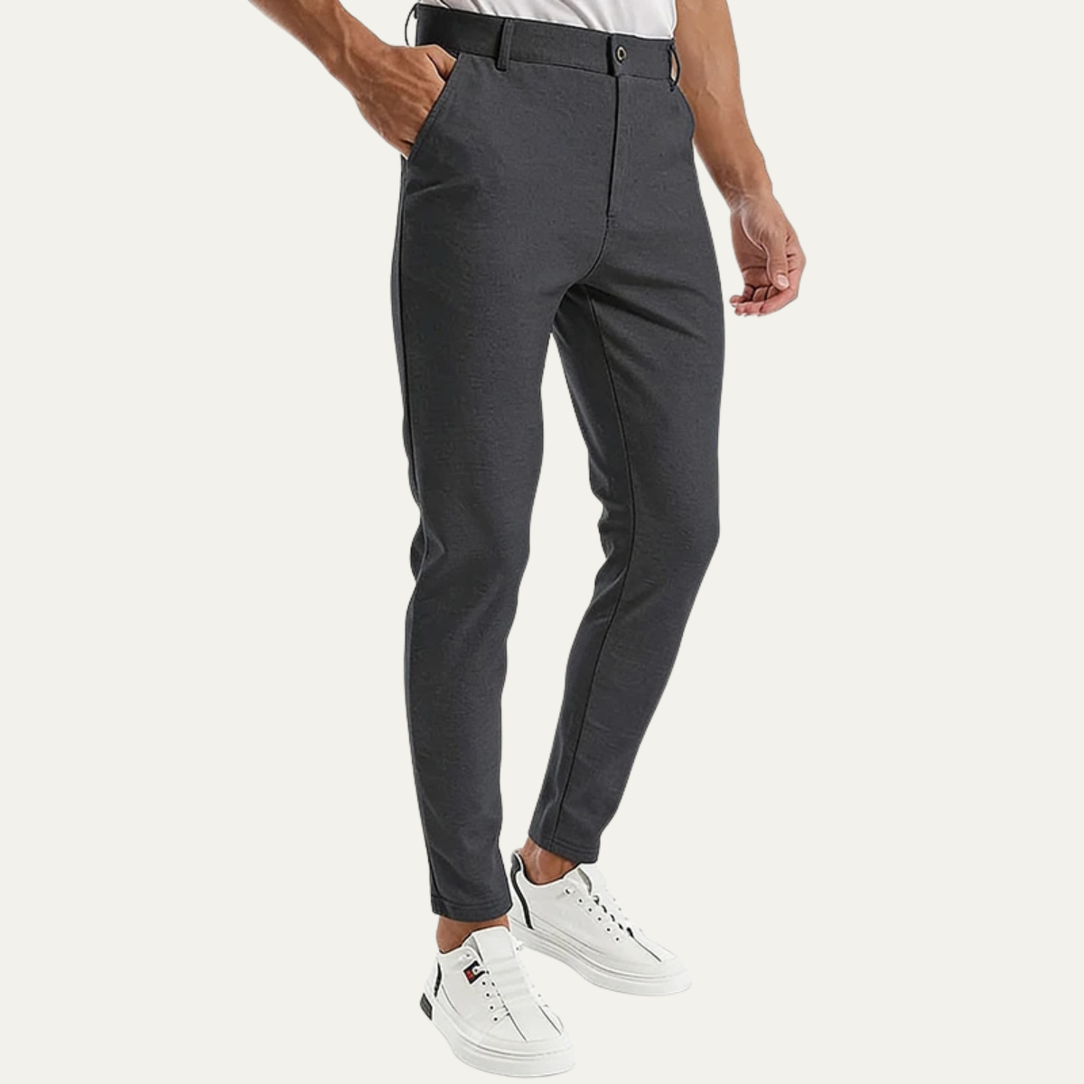 Men's Slim Fit Dress Pants Casual Business