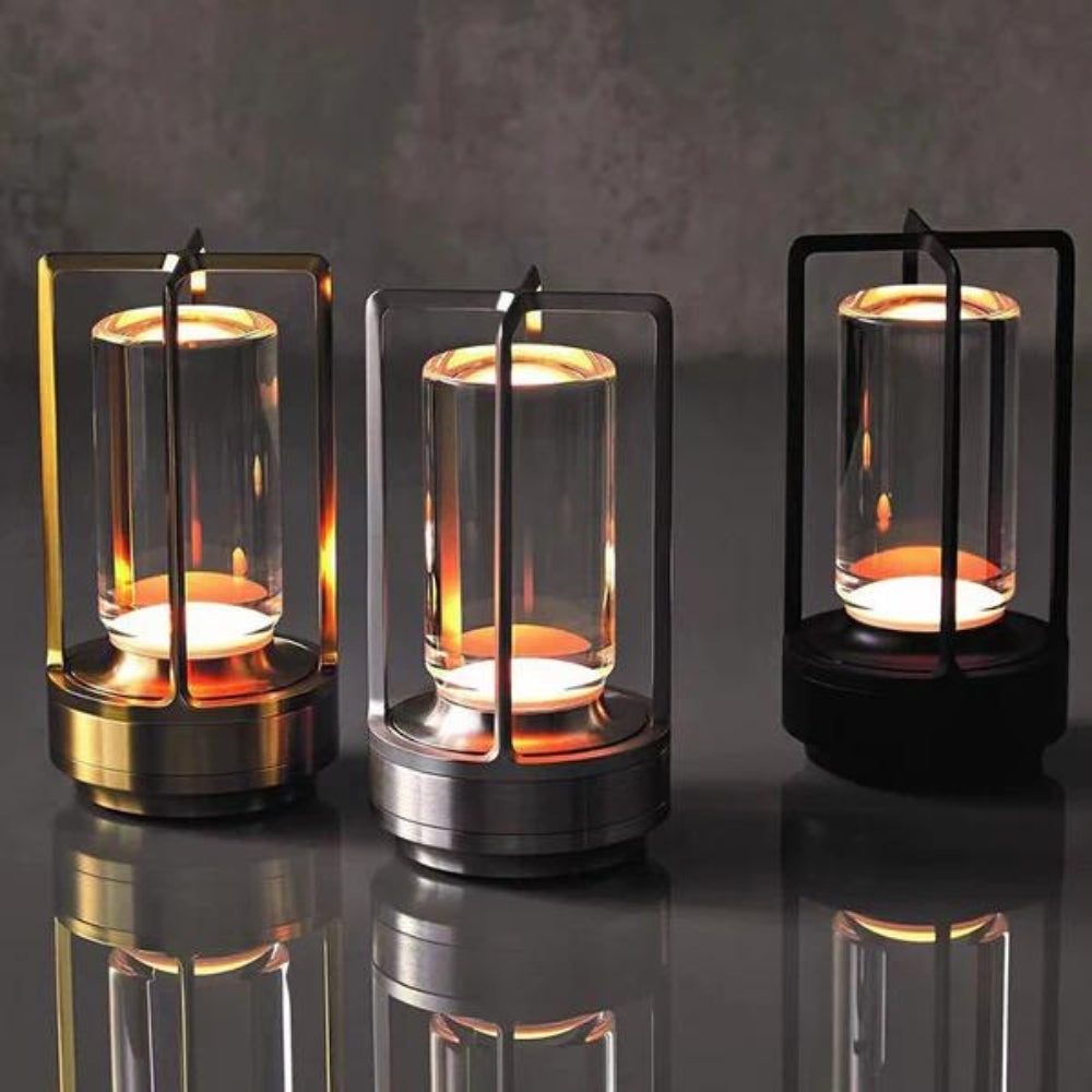 Nordic Crystal Lantern Decorative Table Light - VibreMode