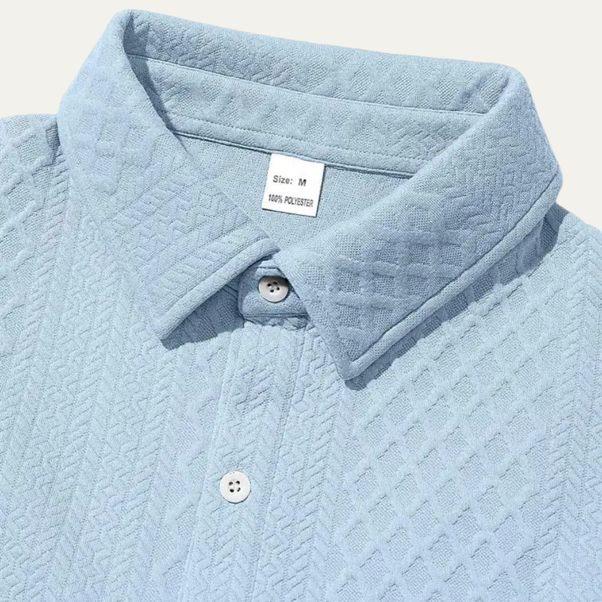 Men's Knit Business Casual Shirt