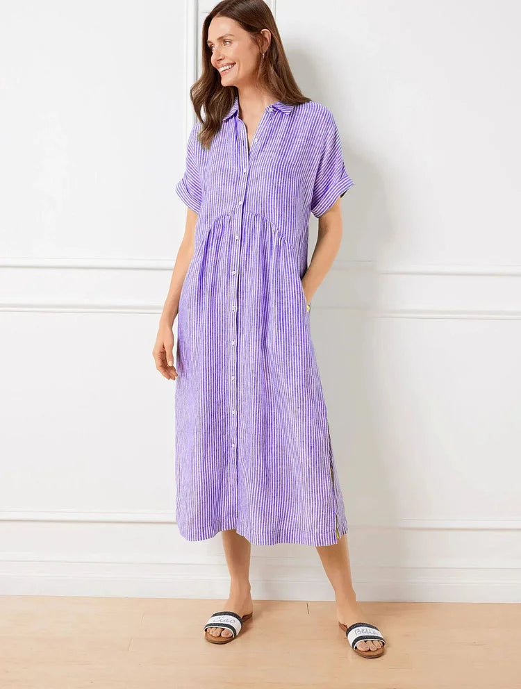 Casual Fit Shirt Dress