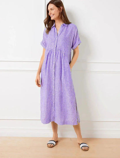 Casual Fit Shirt Dress