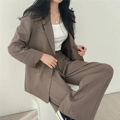 Classic Ladies Two Piece Suit Set