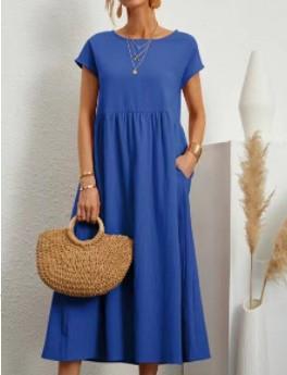 Women's Relaxed Fit Midi Dress