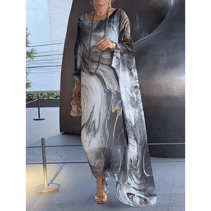 Elegant Floral Maxi Dress