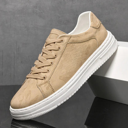 Men's Lace-Up Sneakers Minimal Design