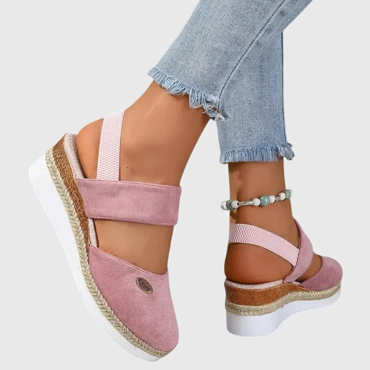 Relaxed Fit Womens Summer Espadrille Sandals