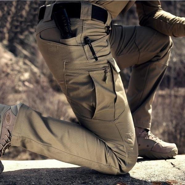 Men's Straight Leg Cargo Pants Multi Pocket