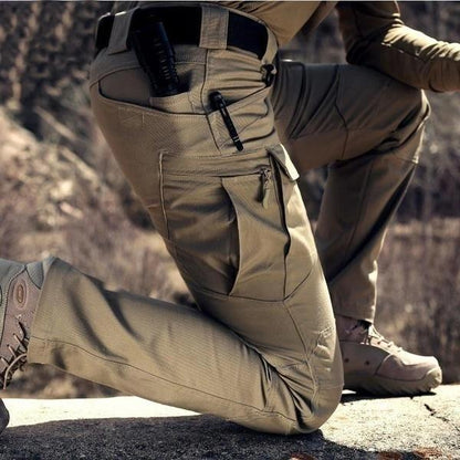 Men's Straight Leg Cargo Pants Multi Pocket