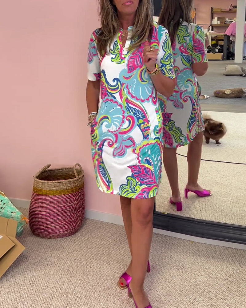 Vintage Mini A-Line Dress