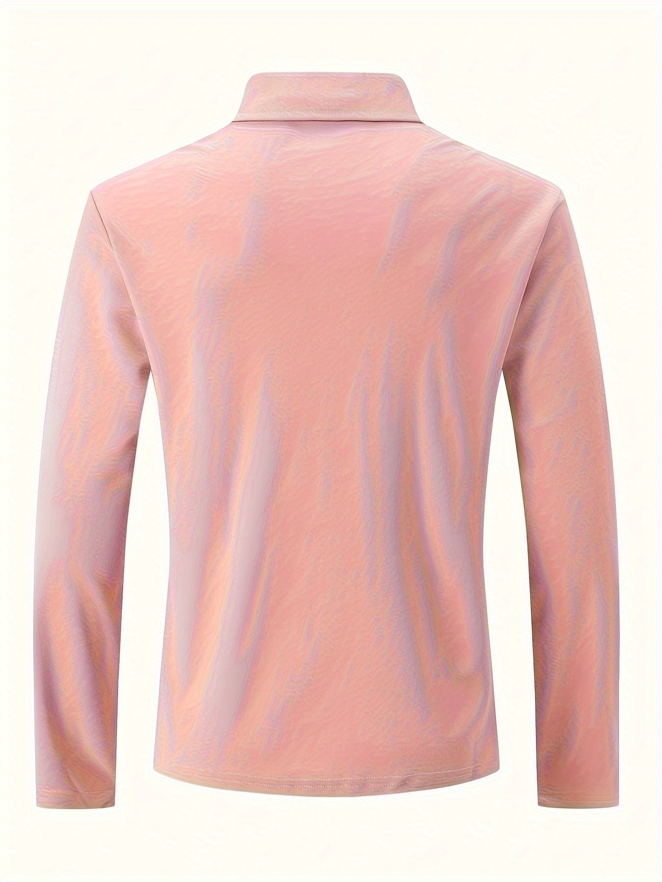Men's Polo Shirt Long-Sleeve Cotton