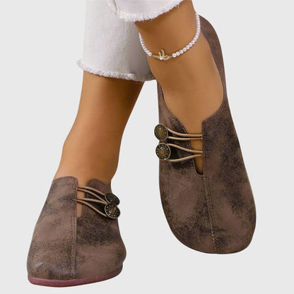 Comfortable Womens Spring Flat Shoes - VibreMode
