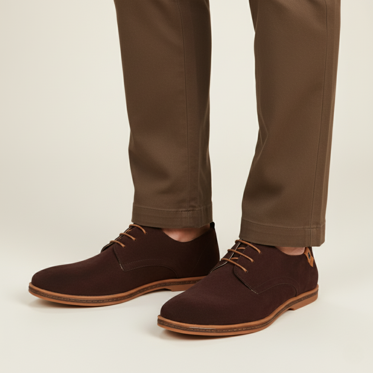 Devon Men's Suede Derby Shoes Classic Style