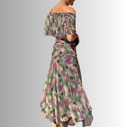 Women's Maxi Dress Soft V-Neckline