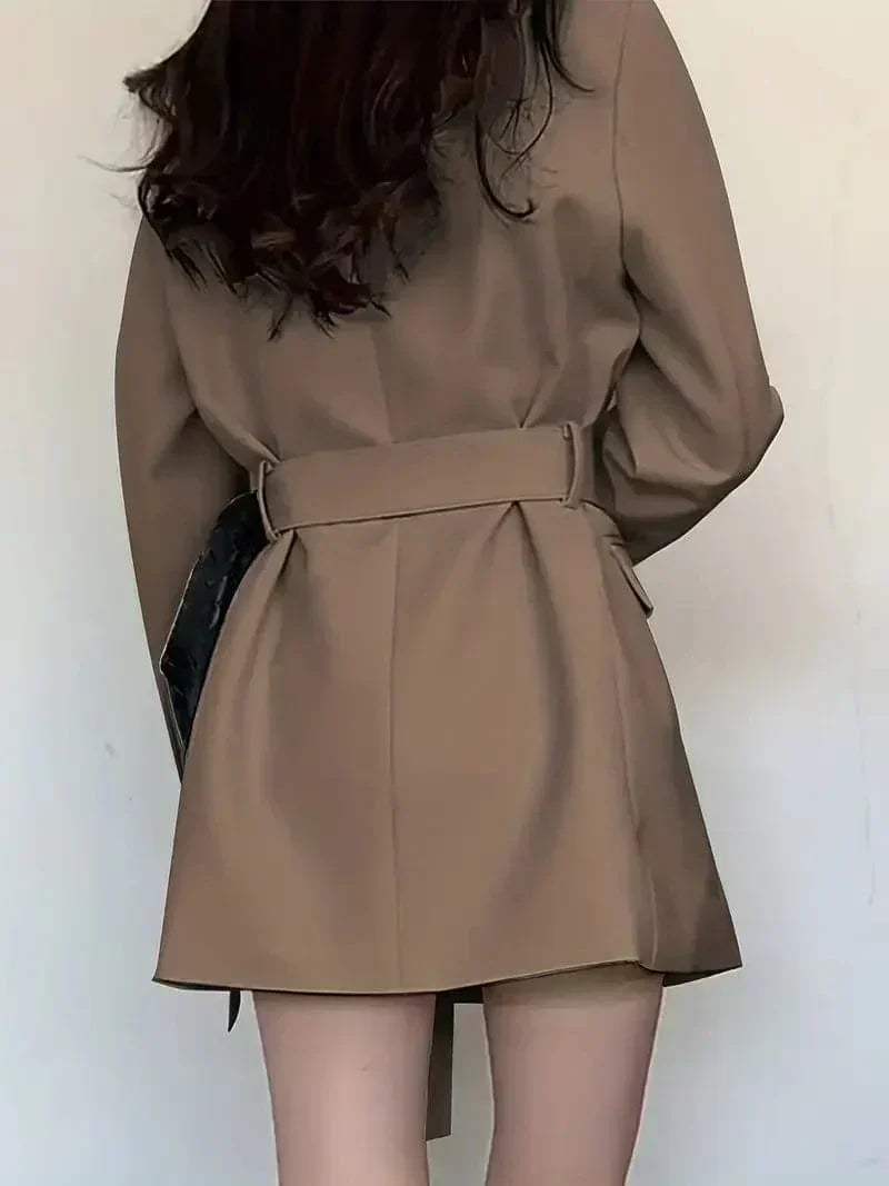 Women's Blazer Coat Wool Versatile