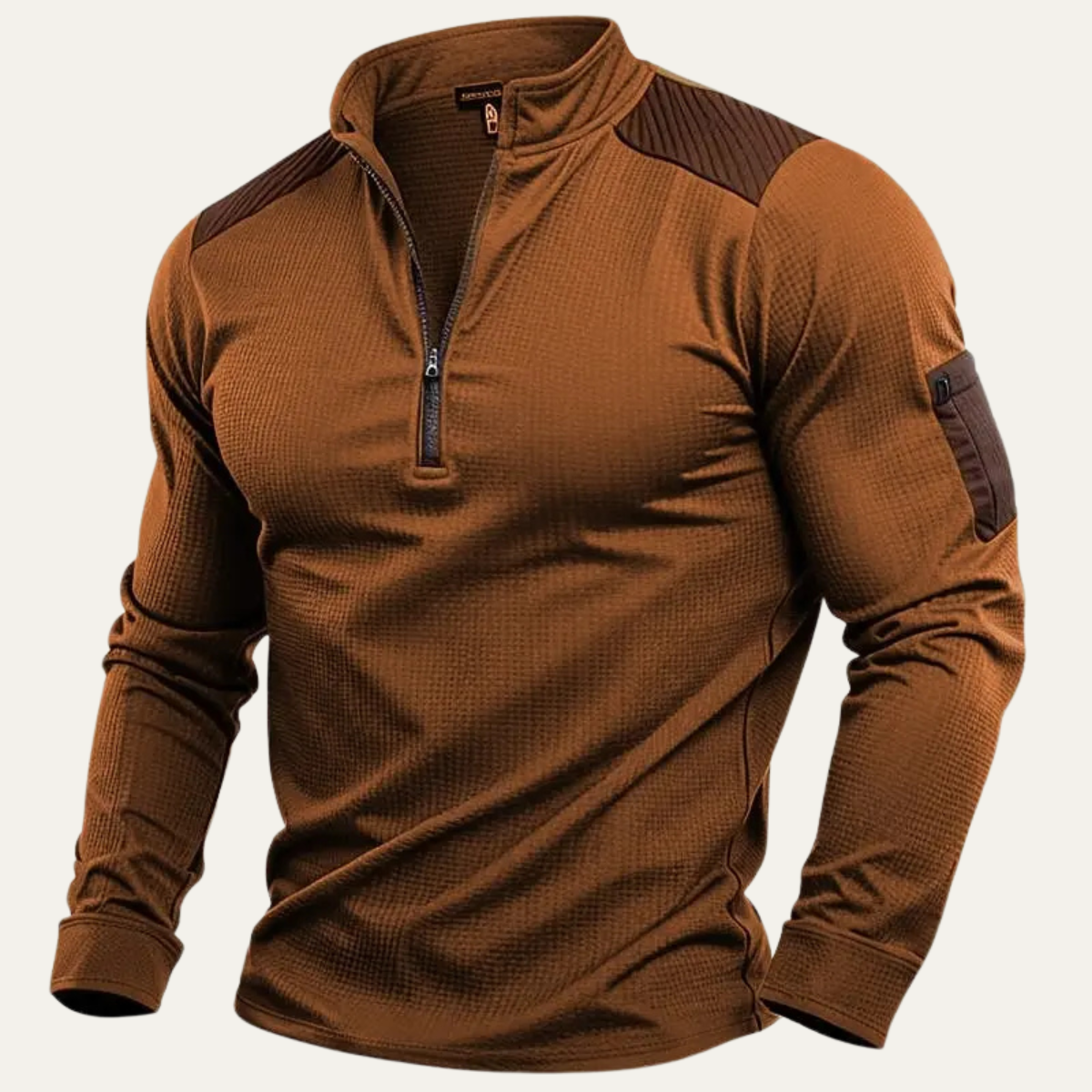 Men's Tactical Sweater Lightweight Half Zip