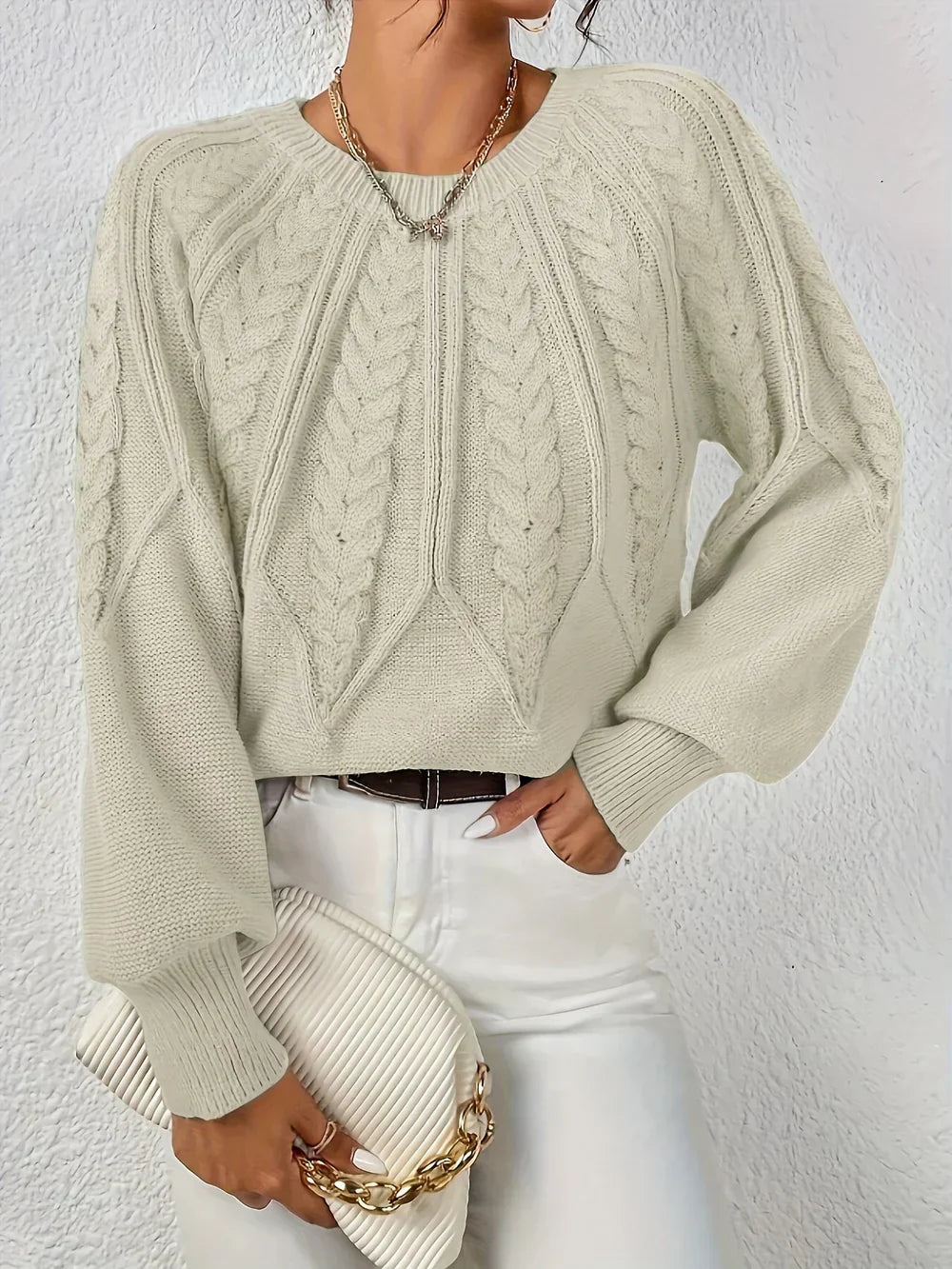 Modern Knitted Sweater