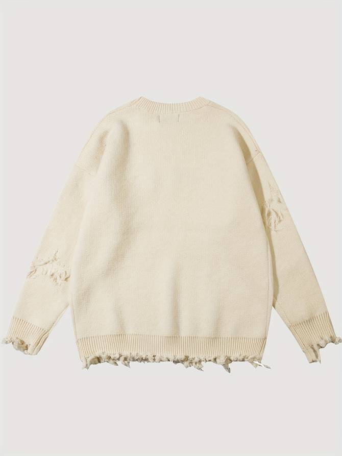 Women's Distressed Sweater
