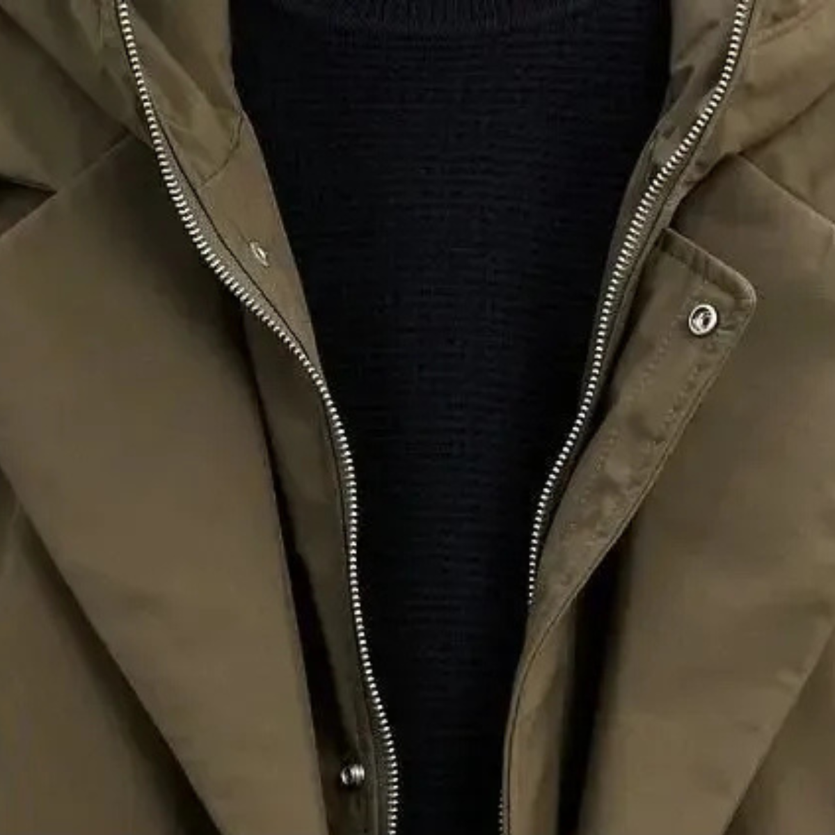 Men's Waterproof Hooded Parka Warm Long Coat