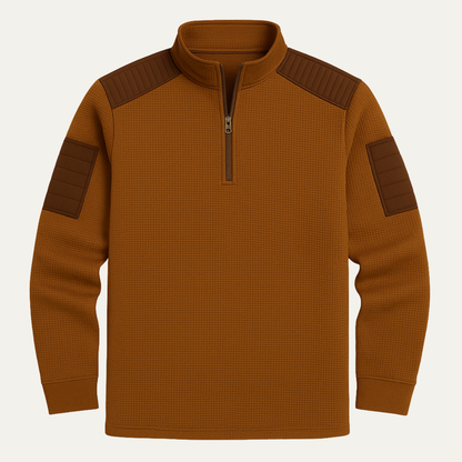 Men's Tactical Sweater Lightweight Half Zip - VibreMode