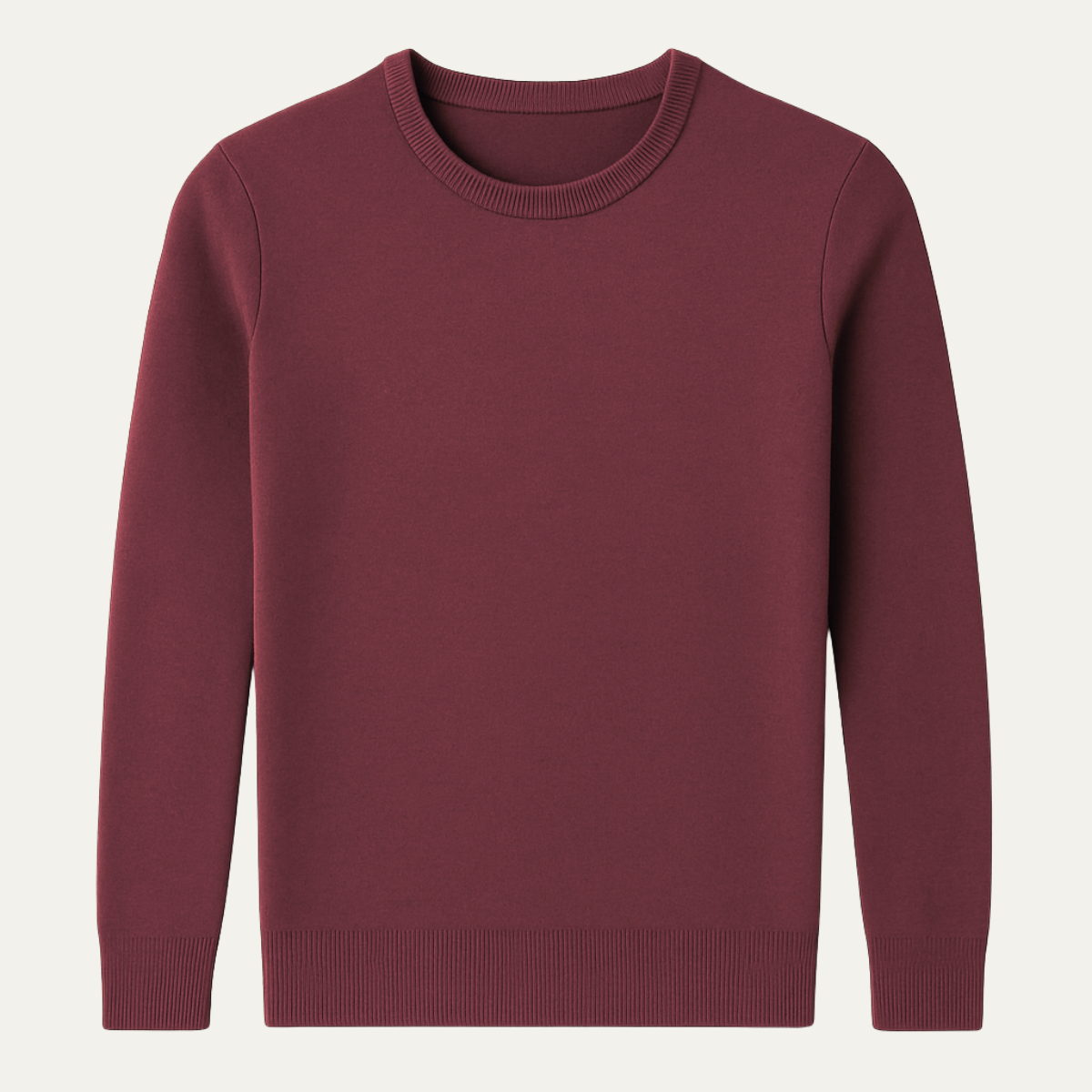 Men's Classic Crewneck Knitted Sweater - VibreMode