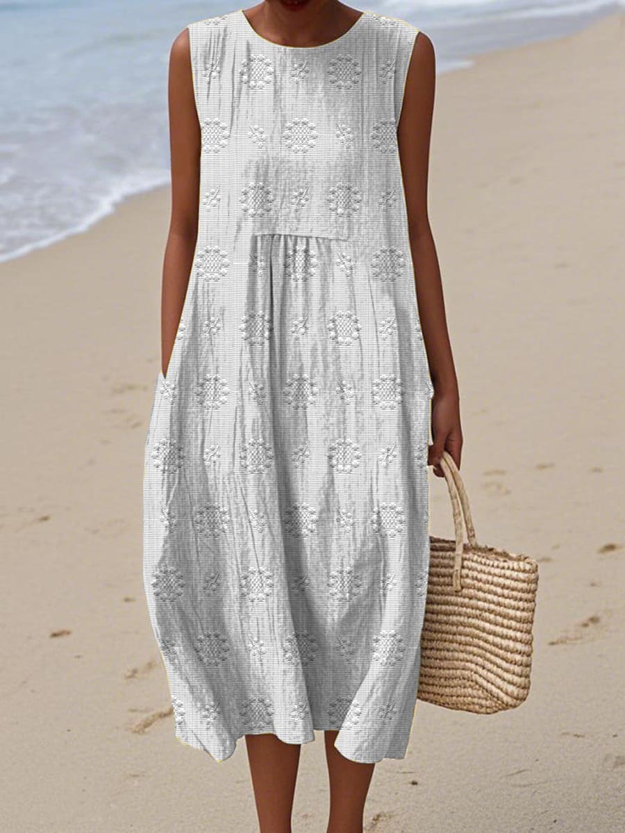 Chic Summer Sleeveless Women's Dress
