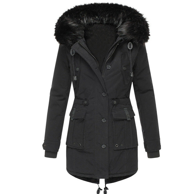 Women's Winter Coat Hooded Warm