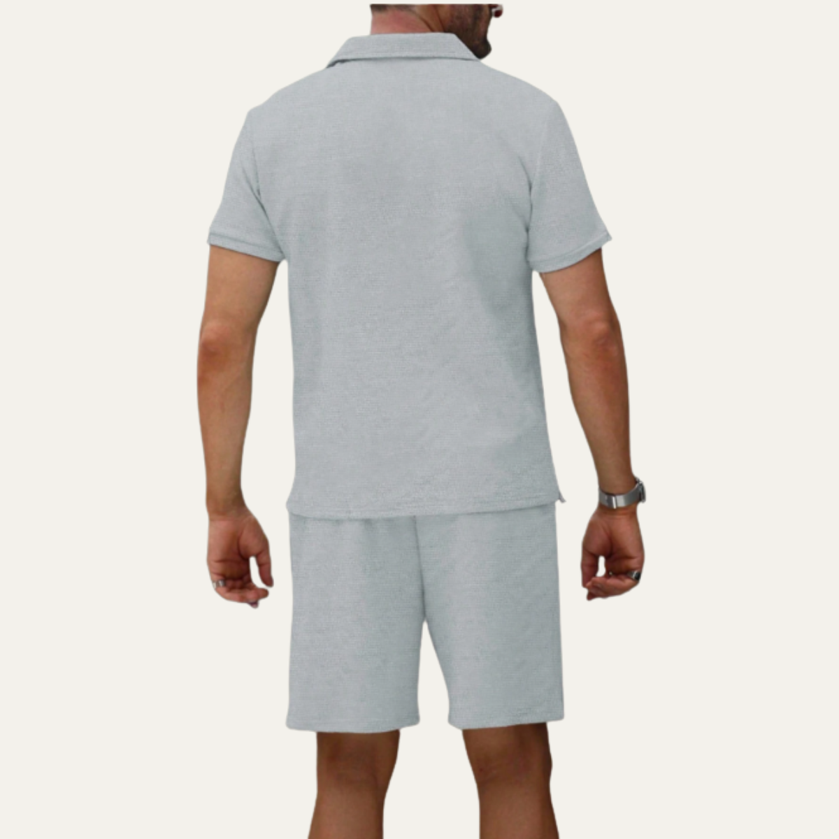 Men's Trendy Shirt And Shorts Set