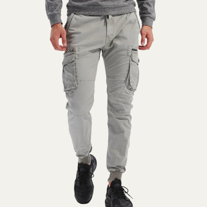 Men's Cotton Utility Pants With Pockets