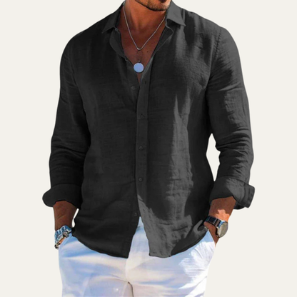 Men's Cotton Linen Casual Shirt