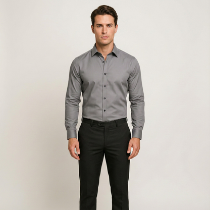 Men's Wrinkle-Resistant Dress Shirt