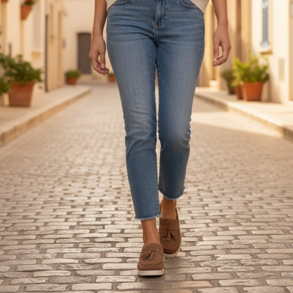 Comfortable Classic Leather Slip On Shoes