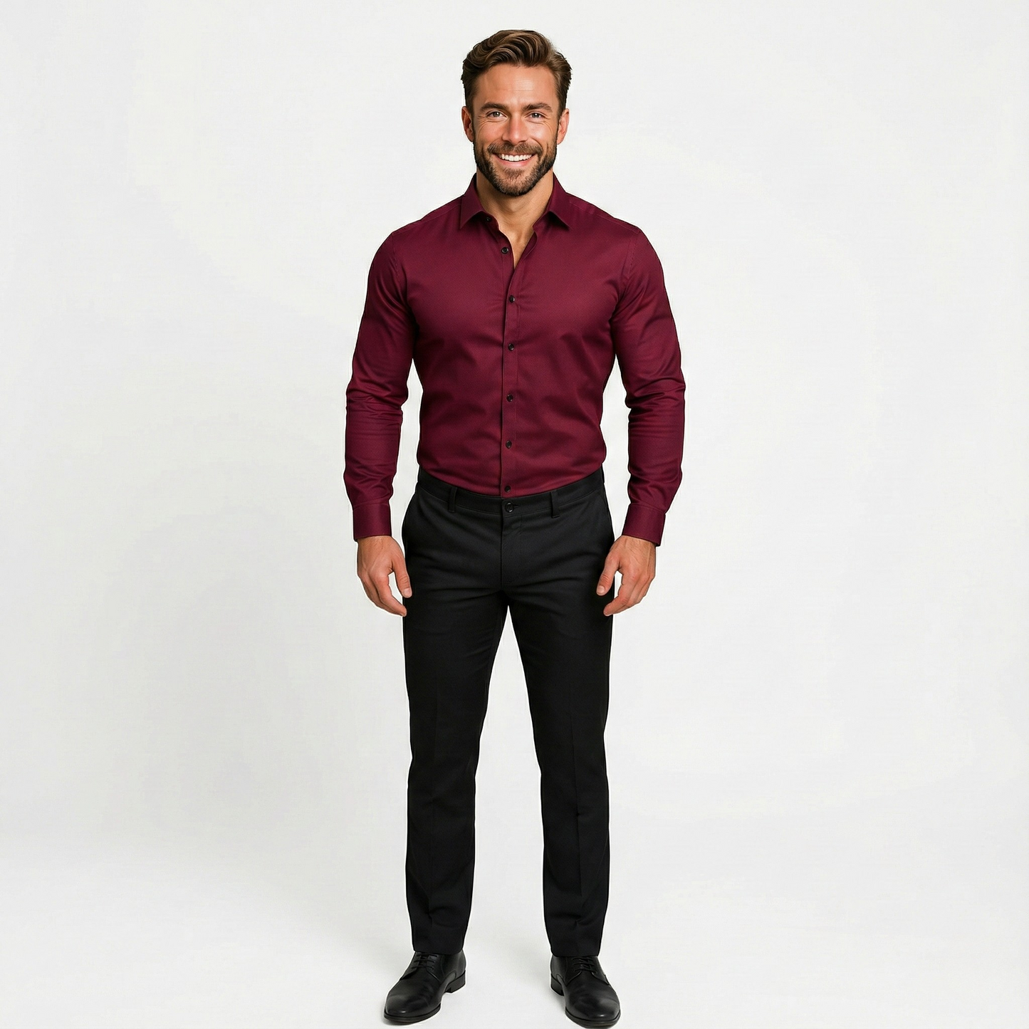Men's Wrinkle-Resistant Dress Shirt
