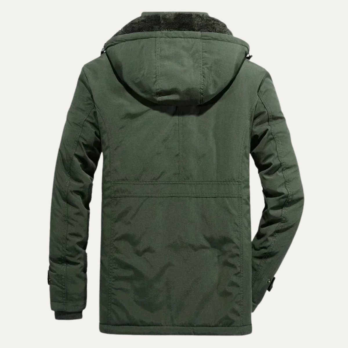 Men's Waterproof Parka Jacket Multiple Pockets