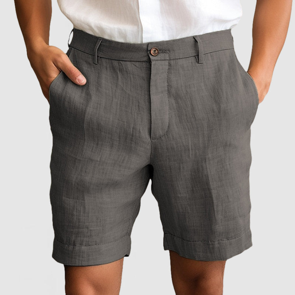 Men's Cotton Linen Shorts