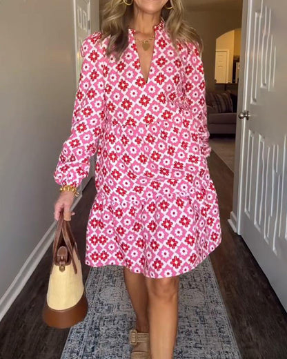 Stylish Chic Floral Dress