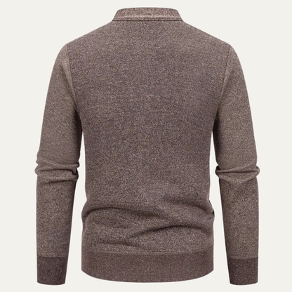 Murano Men's Slim Fit V-Neck Knitted Sweater