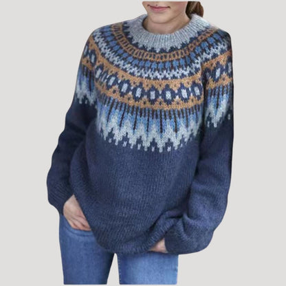 Pastel Floral Women's Spring Sweater
