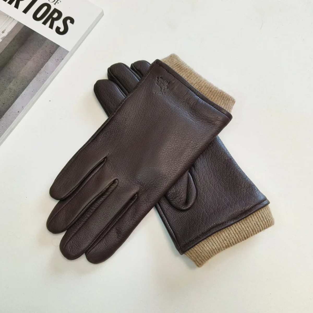 Men's Wool Knitted Winter Gloves